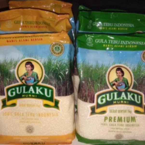 

➦✫✢ Gulaku Premium Gula Pasir Kemasan 1kg Pemanis Makanan dan Minuman