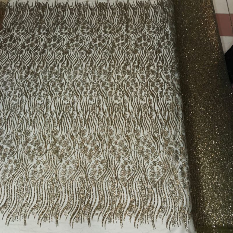 PRODUK TERBARU  Tulle Candy Crush | Tulle Baru | Motif Salur | Motif Mewah | Kain Kebaya