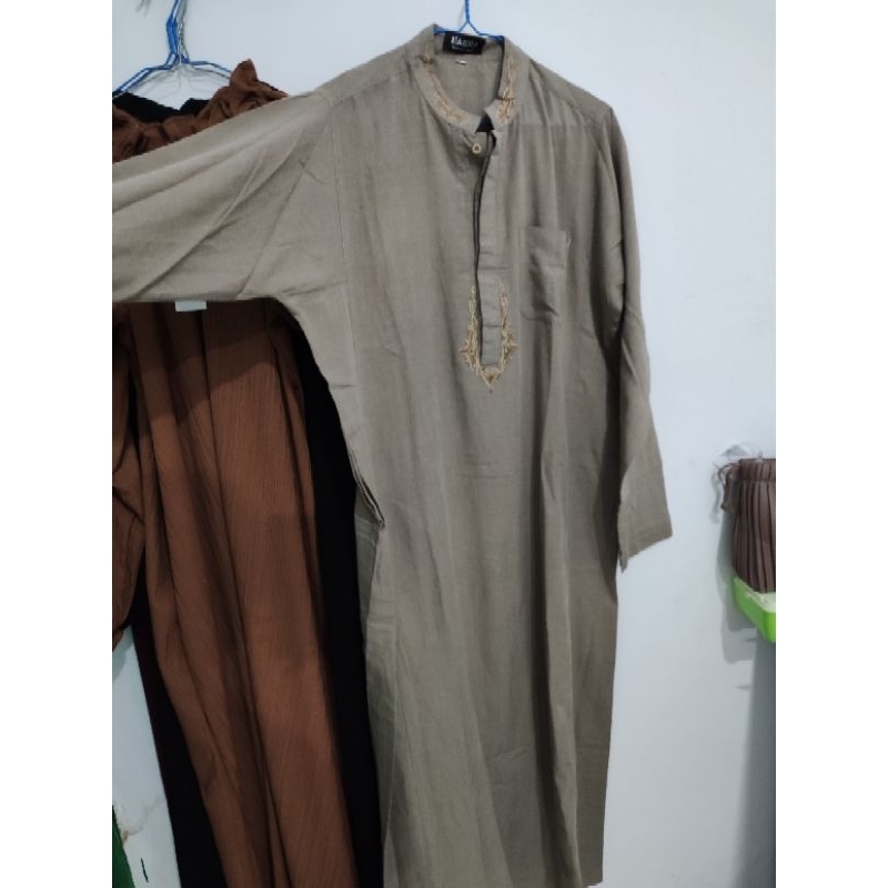 jubah ikhwan gamis pria baju muslim pria baju muslim laki laki baju muslim dewasa