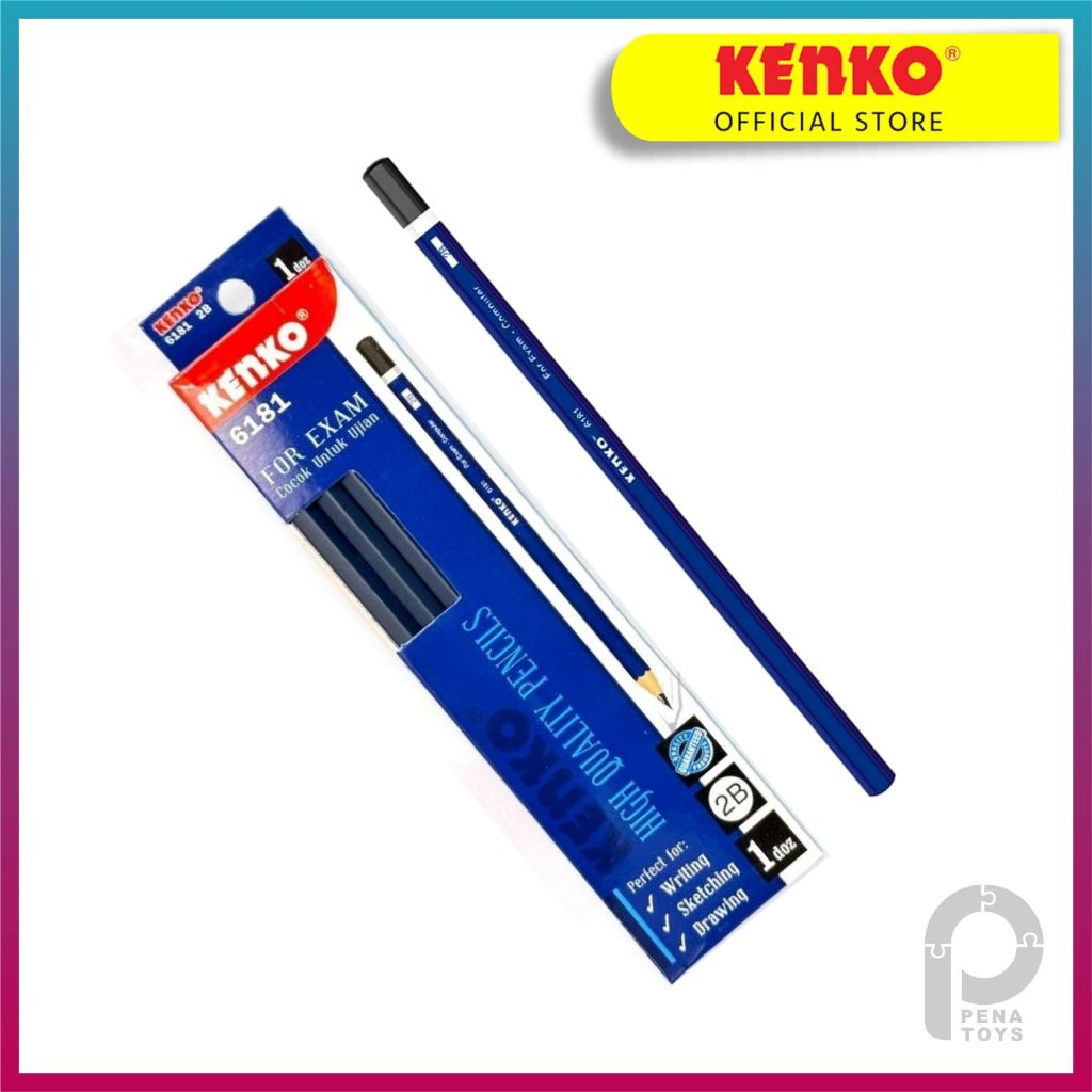 

Pensil Kenko 2B 6181 per pack