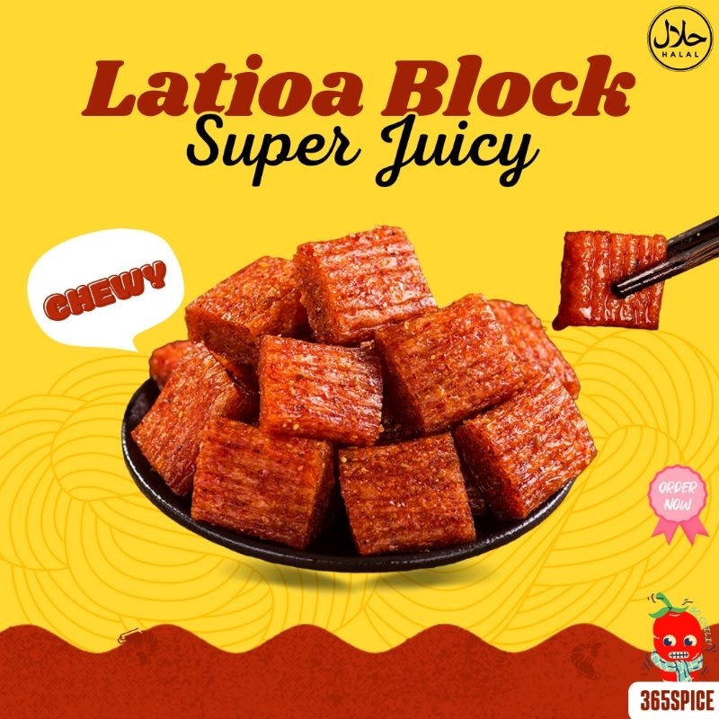 

[SNACK HALAL] LATIAO BLOCK | MINI LATIAO | CEMILAN PEDES SNACK GLUTEN SPICY | HALAL | JAJANAN PEDAS LEZAT