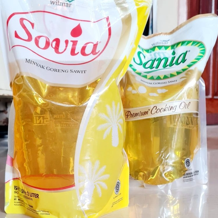 

Dijual Minyak Goreng Sovia Atau Sania 2Liter random