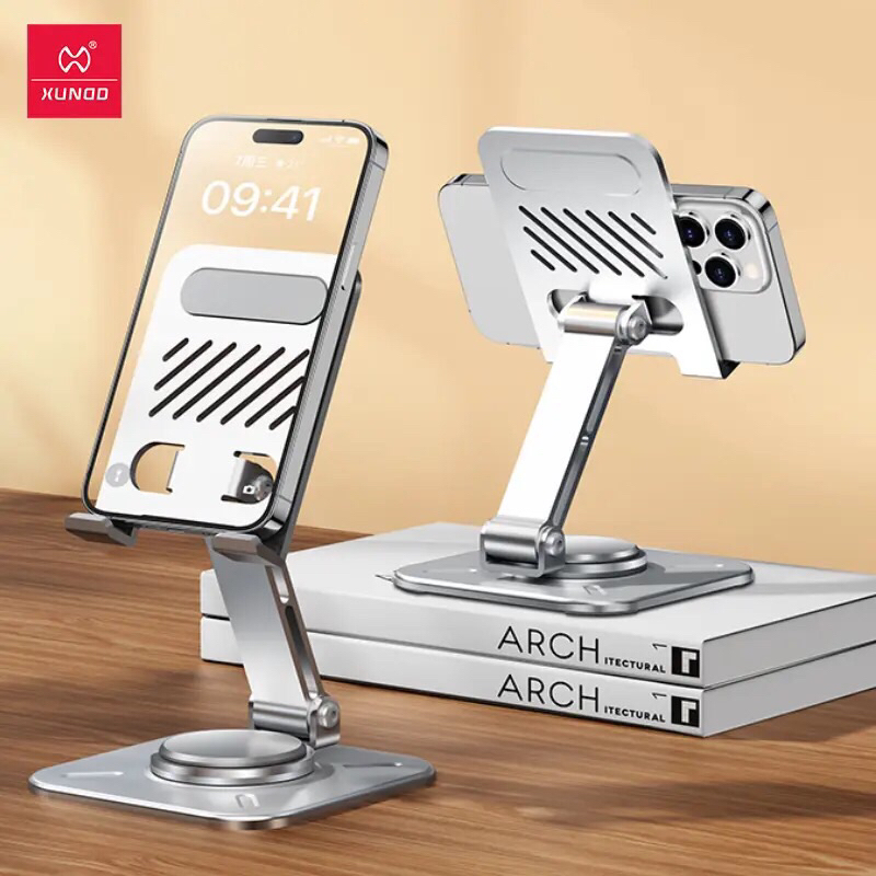Xundd Stand Holder Rotate 360 Dudukan Hp Meja Aluminium Alloy