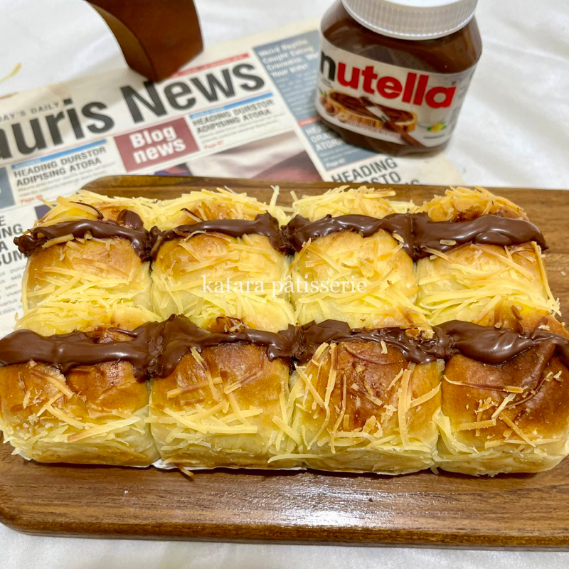 

japannese milkbun cheezy nutella