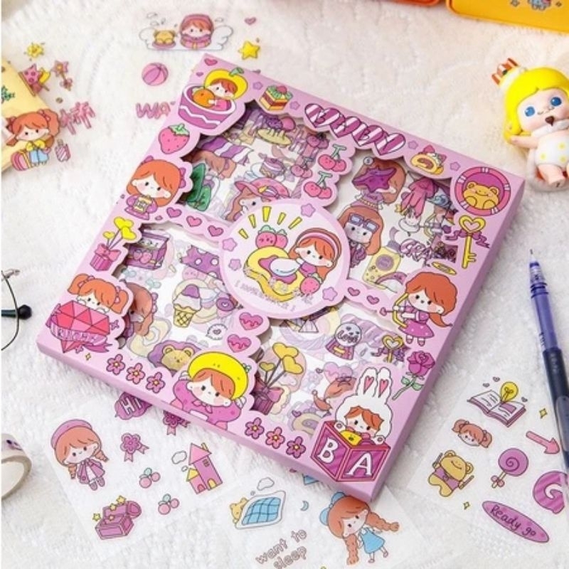 

NG 100 LEMBAR,STICKER MOTIF KARTUN,STICKER MOTIF LUCU,STICKER MOTIF ANTI AIR,STICKER DEKORASI HANDBOOK