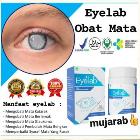 Eyelab Kapsul isi 30 Obat Mata Herbal Mata Minus Obat Mata EyeLab Obat Mata Minus katarak paling amp