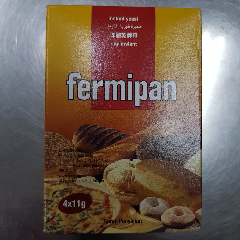 

➬✪✸ Ragi Kering Fermipan sachet 1 box isi 4x11gr GROSIR, BISA utk RESELLER