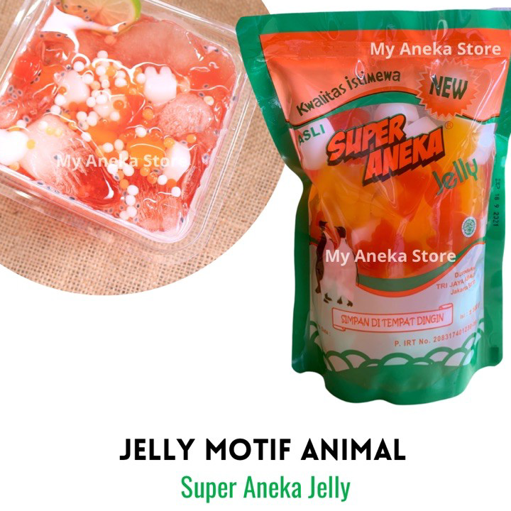 

➣✷✮ jelly motif animal "super aneka jelly" Seller