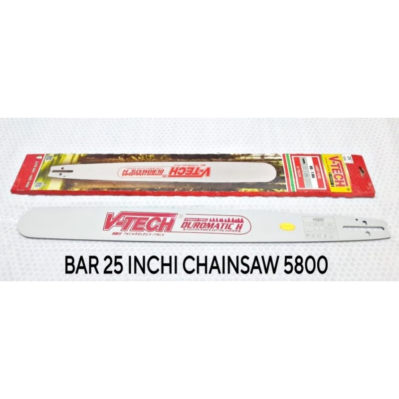 Bar 25 inchi laser chainsaw kecil Bar Laser Chainsaw 5800