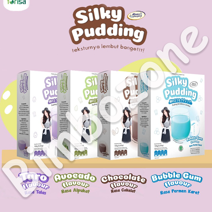 

Super Sale Bimbozone - Puding silky Pudding premix Mom's Recipe SILKY PUDDING Harga Promo