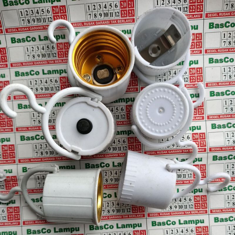 fitting lampu emergency E27