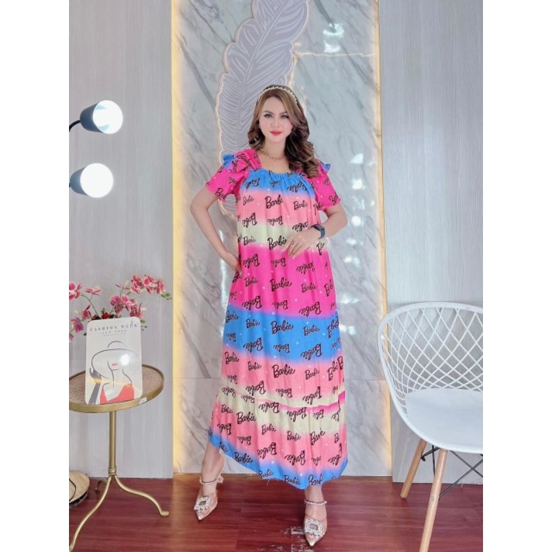 DRESS Barbie rainbow