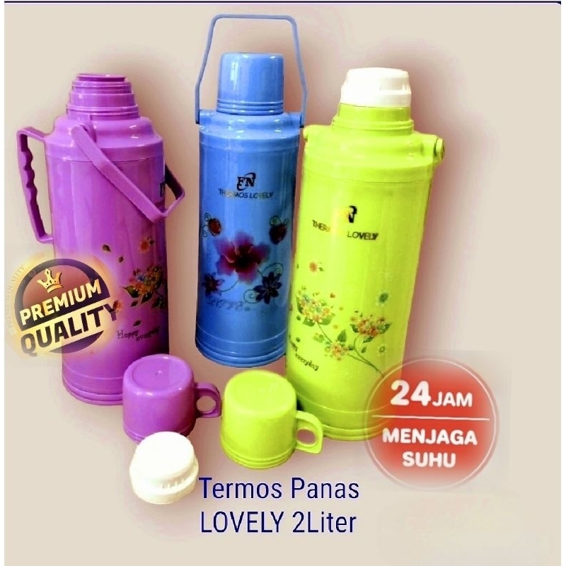 Thermos Panas LOVELY 2Liter (Fn)