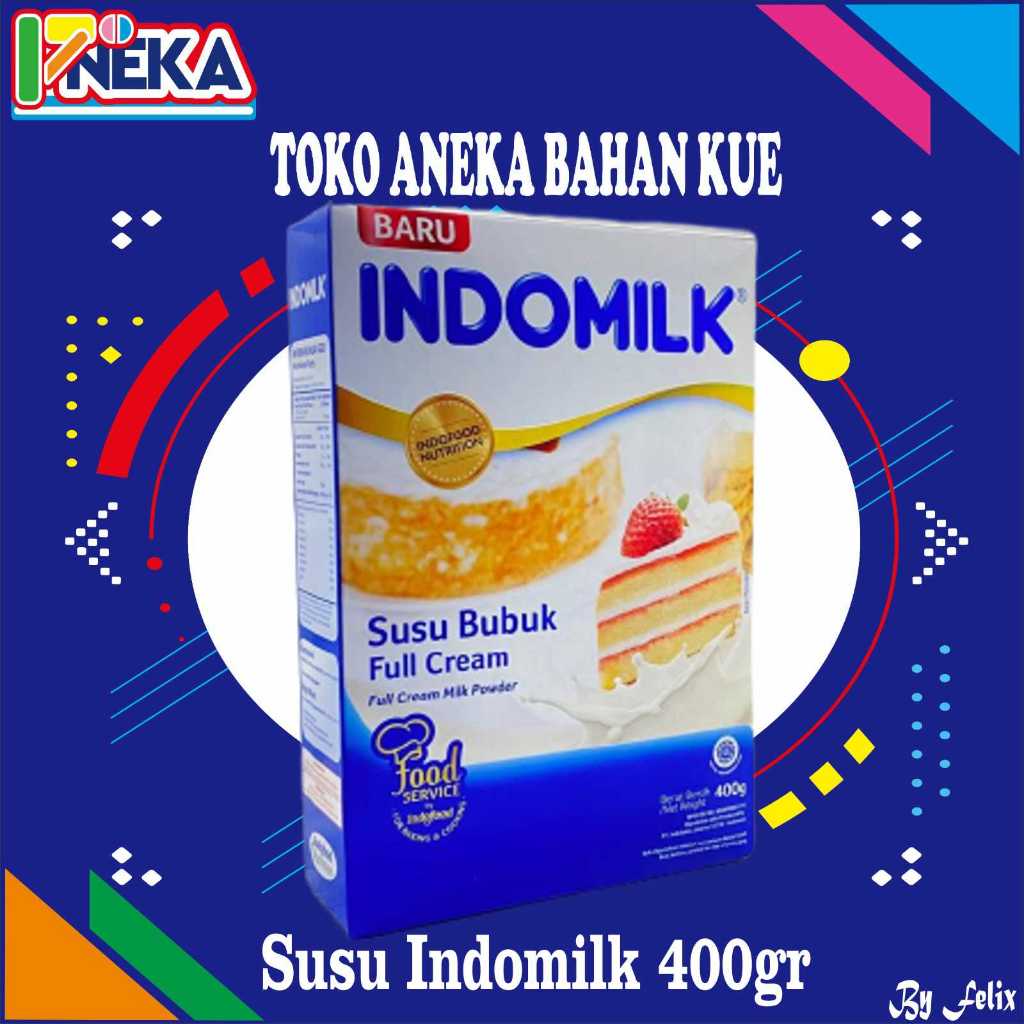 

Susu Bubuk Full Cream Indomilk 400gr