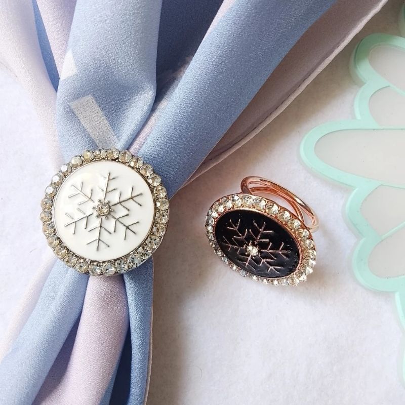 Ring hijab kerudung / ring jilbab / ring simpel / ring murah