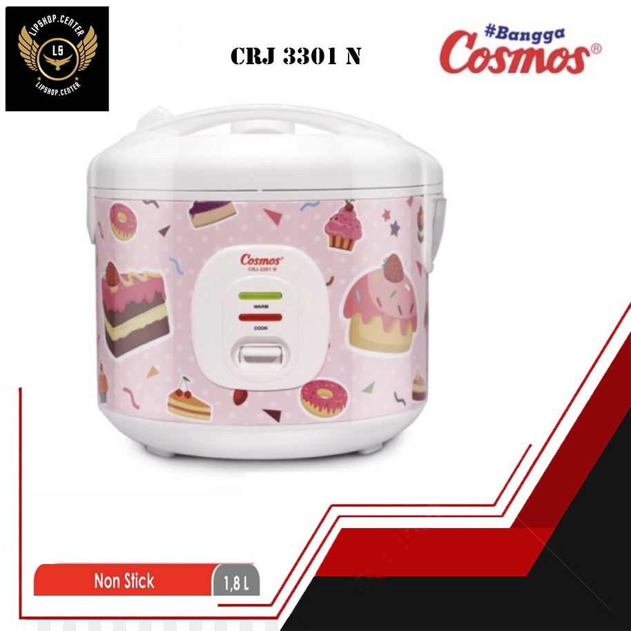 Cosmos Magicom CRJ 3301N Penanak Nasi 3in1 / Magic Com Cosmos CRJ 3301 N
