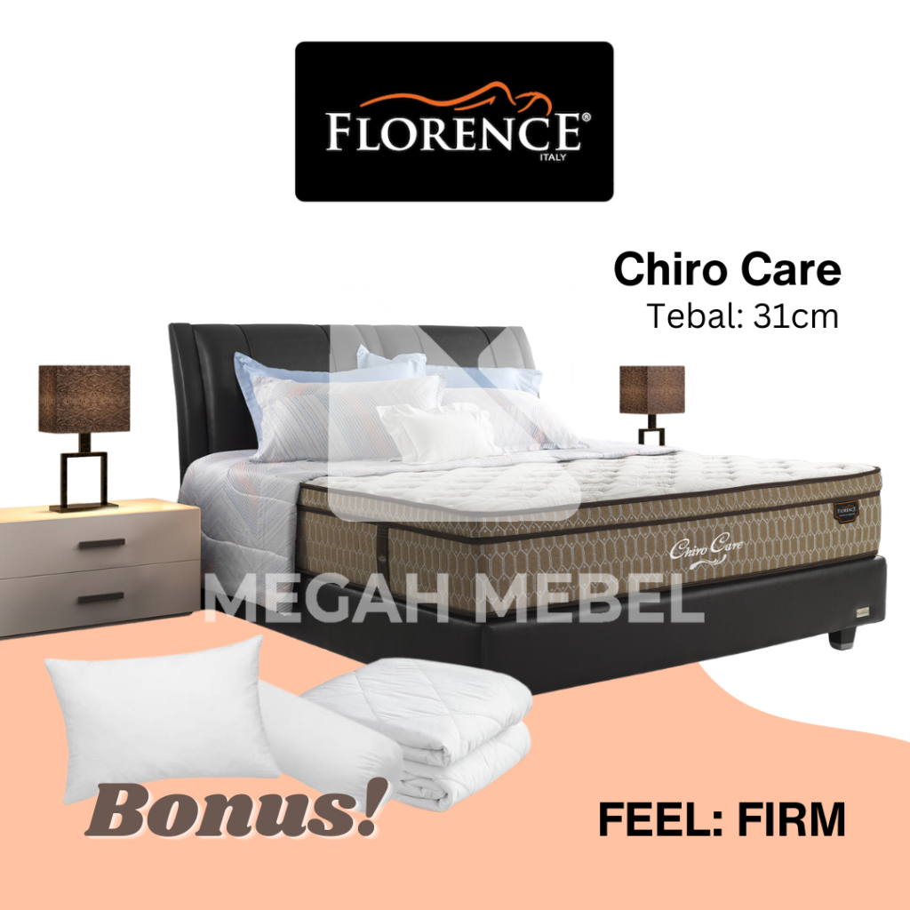 Florence Spring Bed Tipe Chiro Care