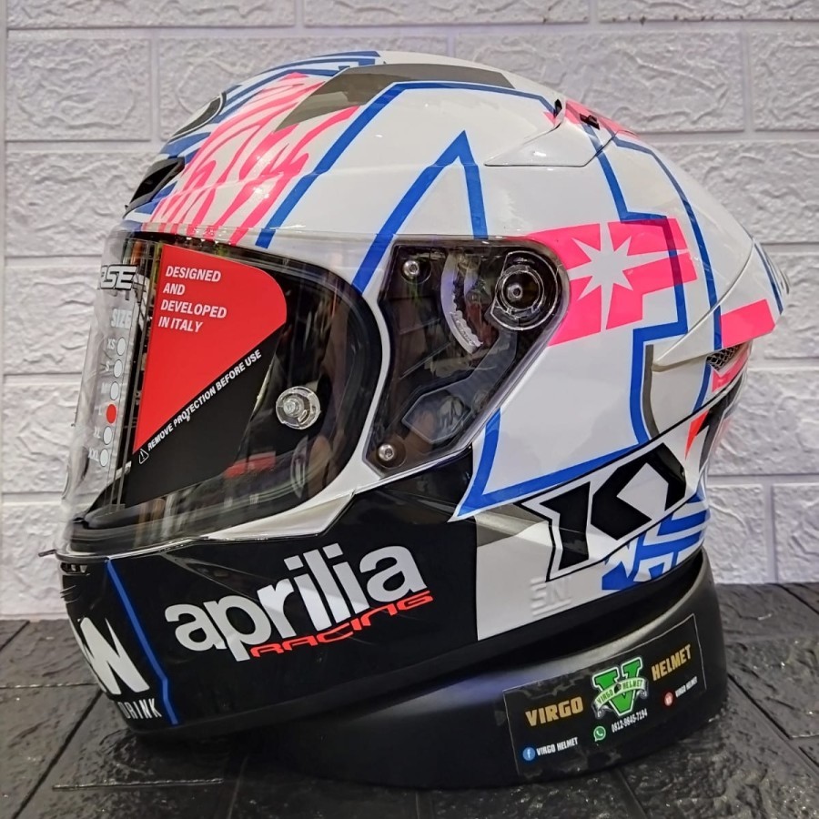 HELM KYT TT COURSE REPAINT ESPARGARO 2022 HELM KYT FULL FACE