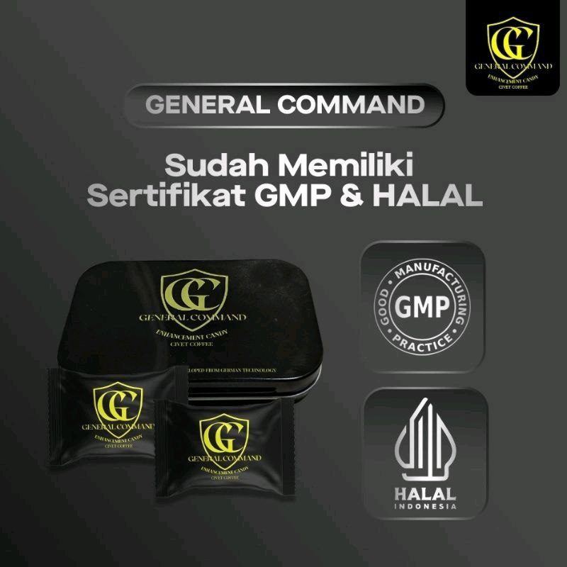 OBAT KUAT PRIA TAHAN LAMA Original Isi 10 - GENERAL COMMAND