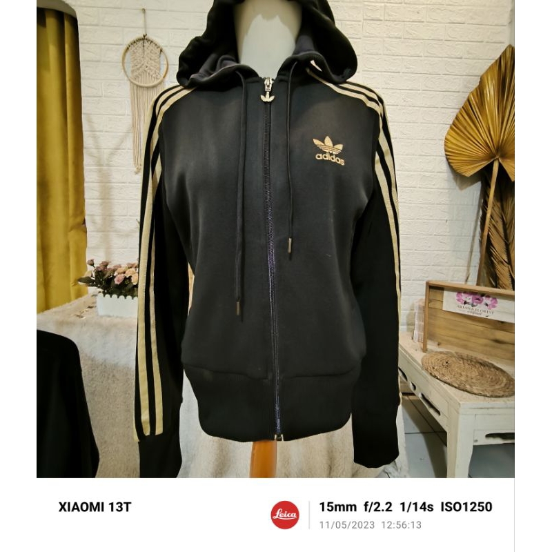 Adidas zip hoodie woman