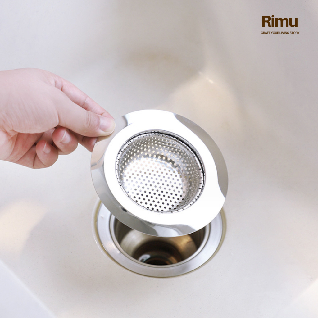 RIMU Sink Filter Saringan Wastafel Bahan Stainless Steel Jaring Wastafel