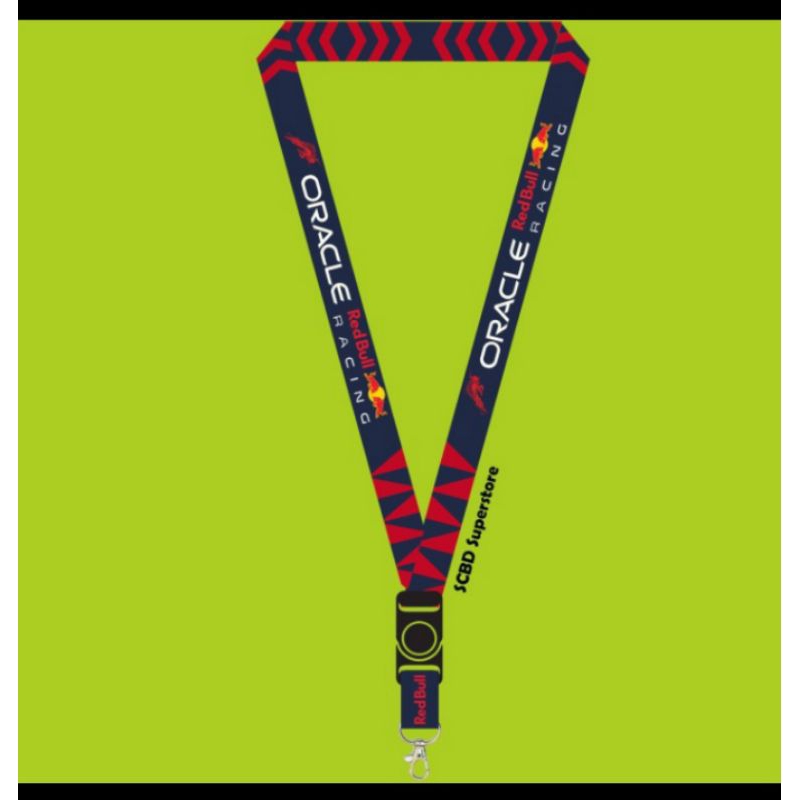 

Lanyard F1 Formula 1 Red Bull Racing Max Verstappen Dua Sisi