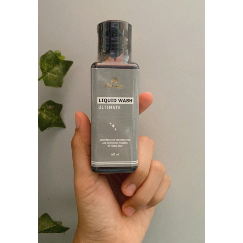 Liquid wash ultimate NYOMAN / facial wash paket super flek nyoman beauty skincare | sabun dosis ting