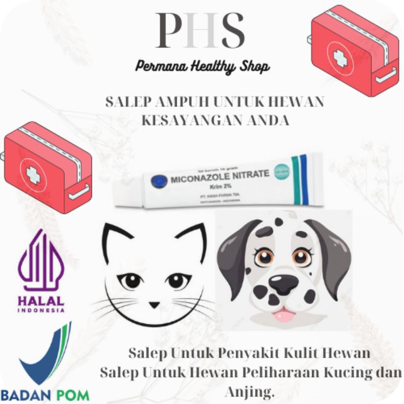 Salep Jamur Hewan peliharaan paling manjur - Salep kucing dan anjing paling ampuh - salep miconazole