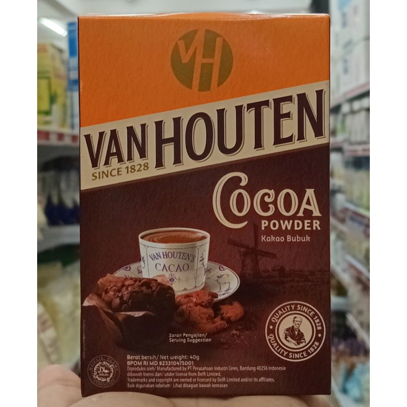 

Van houten coklat bubuk 40gr