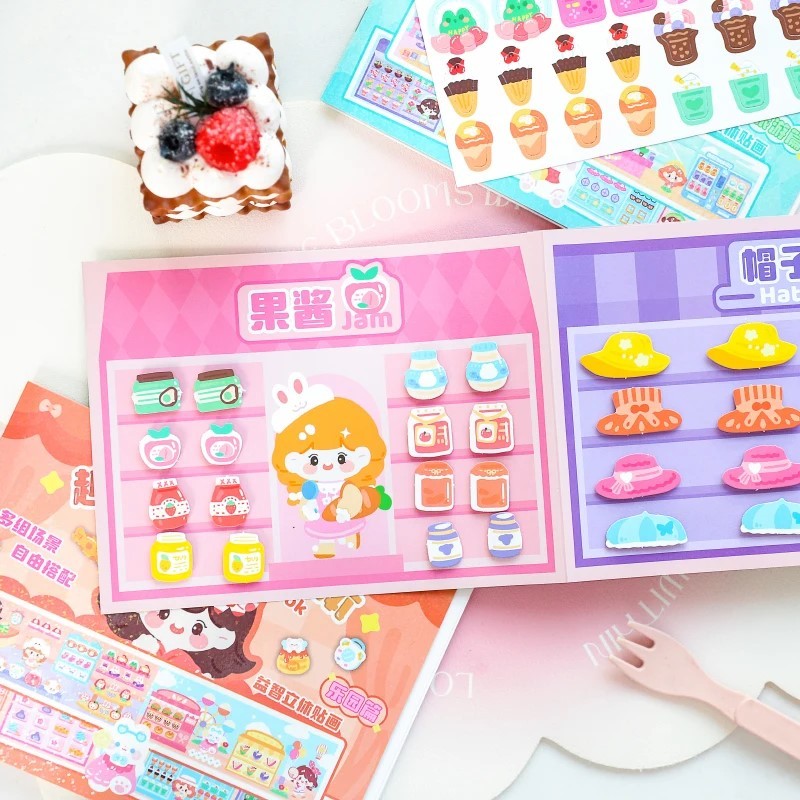 

Cute Sticker Student Creative Cartoon Account Material Sticker DIY Decorative Sticker