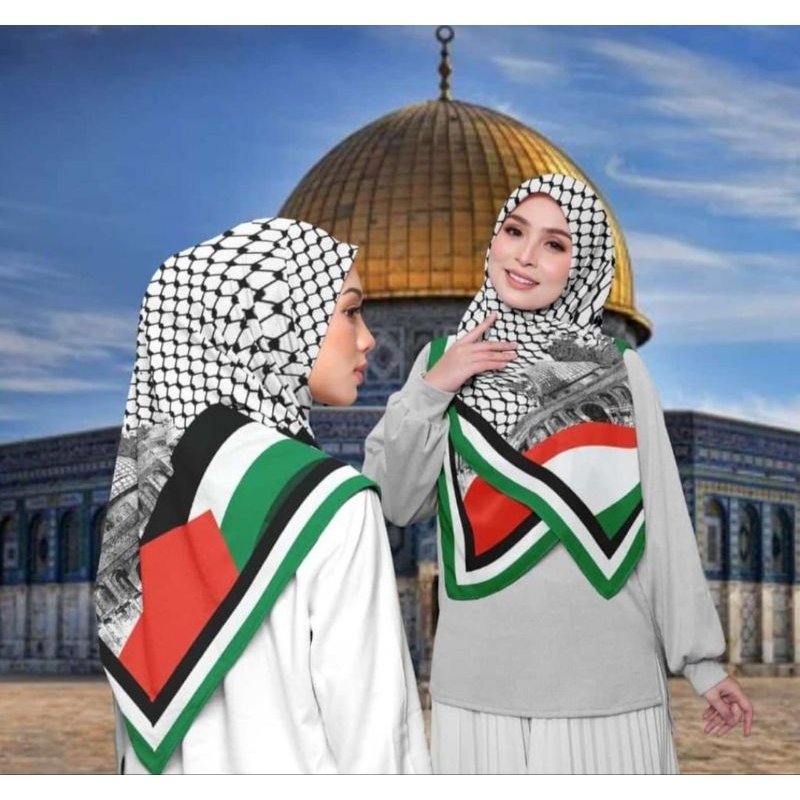 Hijab palestina sebagian didonasikan