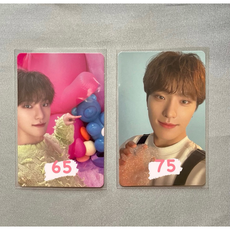 WTS SELL JUAL DINO SEVENTEEN SVT DREAM CARVER CARAT VERSION LIM C PINK BUSA BUBBLE