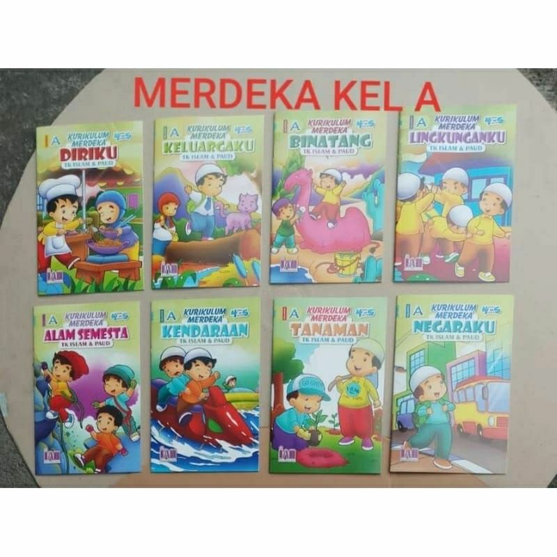 Buku Paket Tematik Islam TK A kurmer