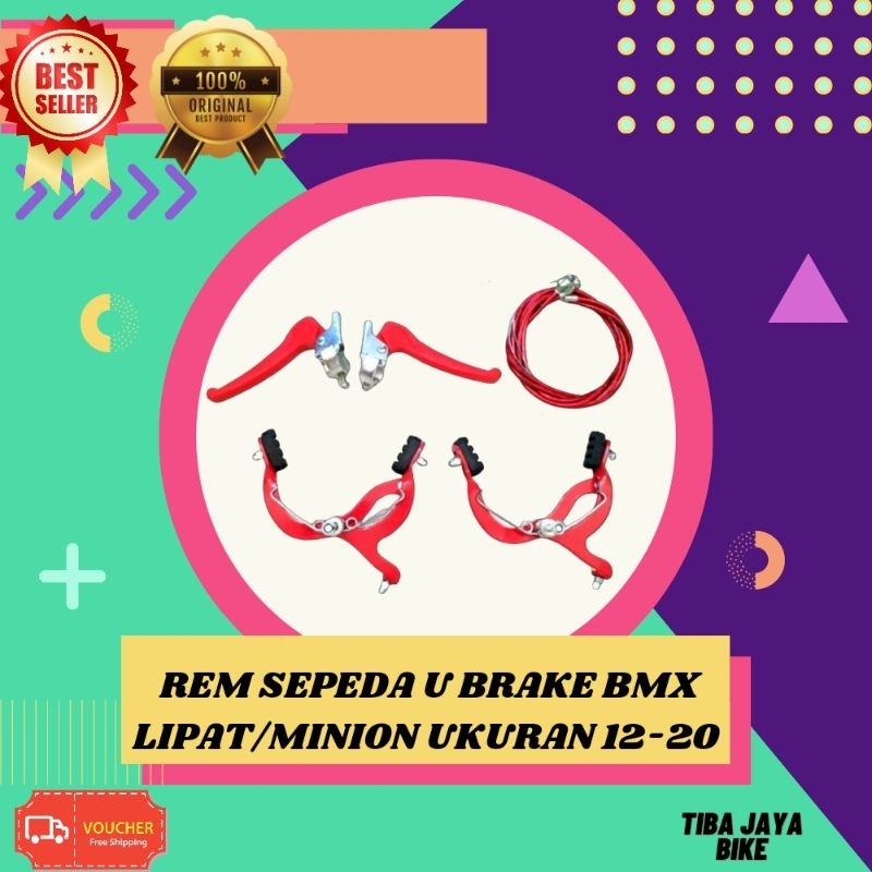 REM SEPEDA U BRAKE BMX/LIPAT/ MINION