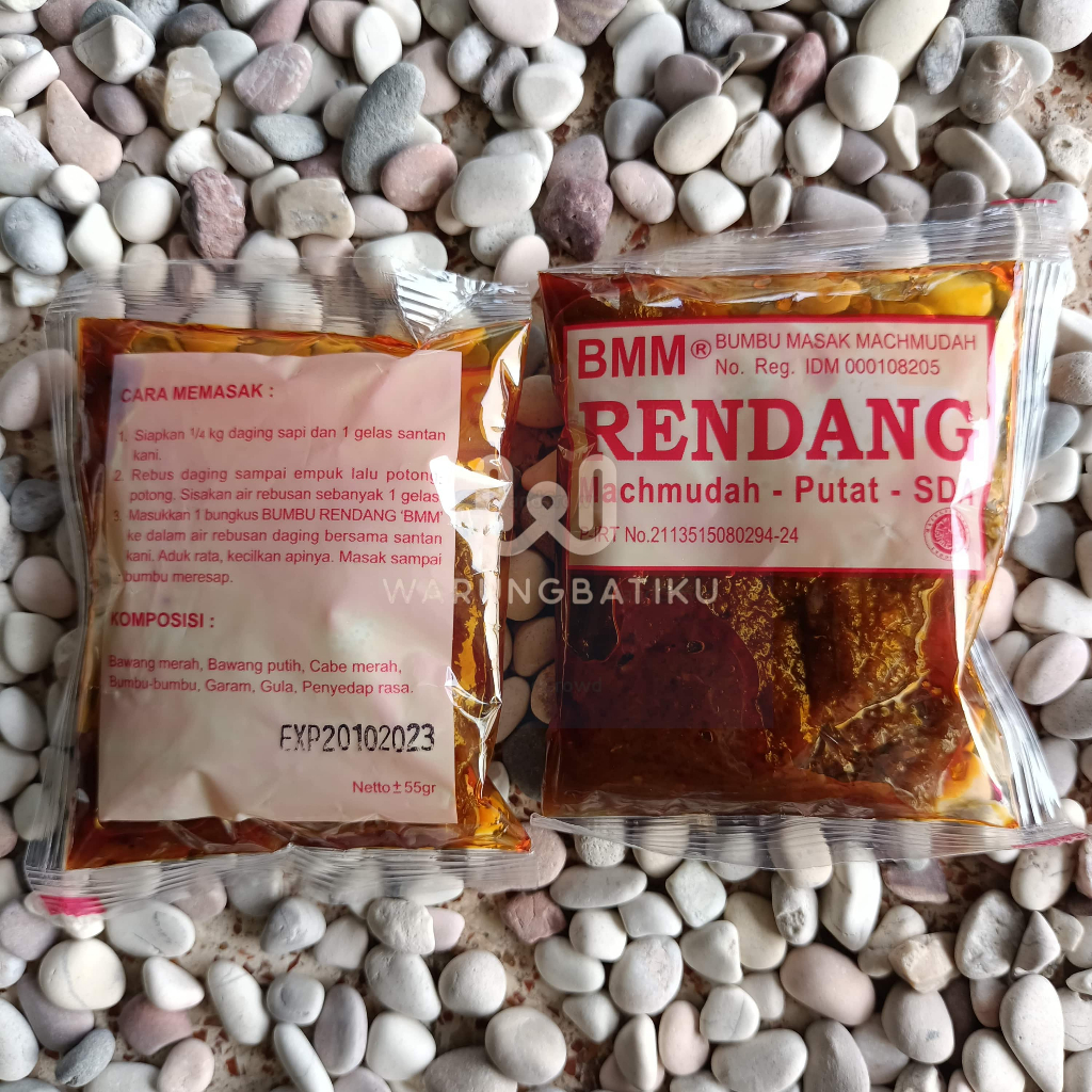 

Bumbu Masak Instan Machmudah BMM Sidoarjo Mahmudah Mahmuda Rendang