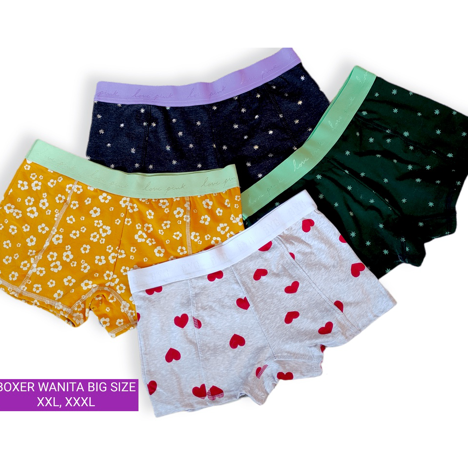 Proses sekarangD8p3O Celana Dalam Wanita Model Boxer Sexy Anti Bakteri  Short Cewek CD Hotpant Seksi