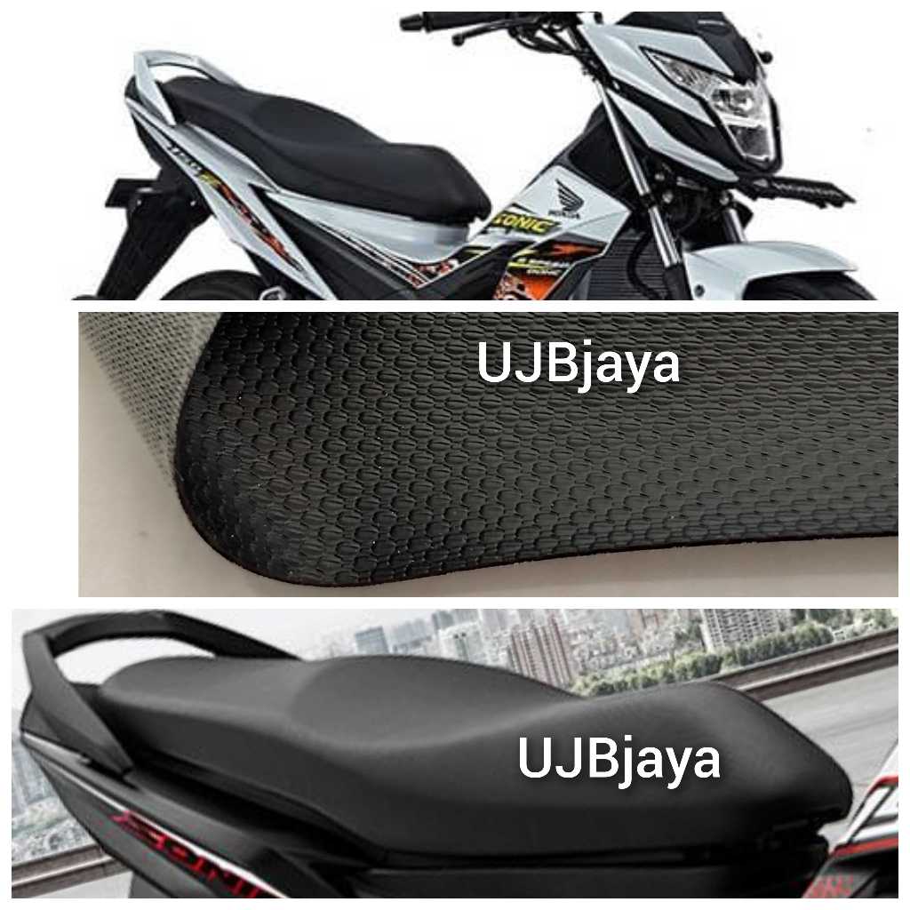 Kulit Jok Motor  Sonic 150R Standar / Bahan Ori Sarung Jok Motor  Sonic 150R A4