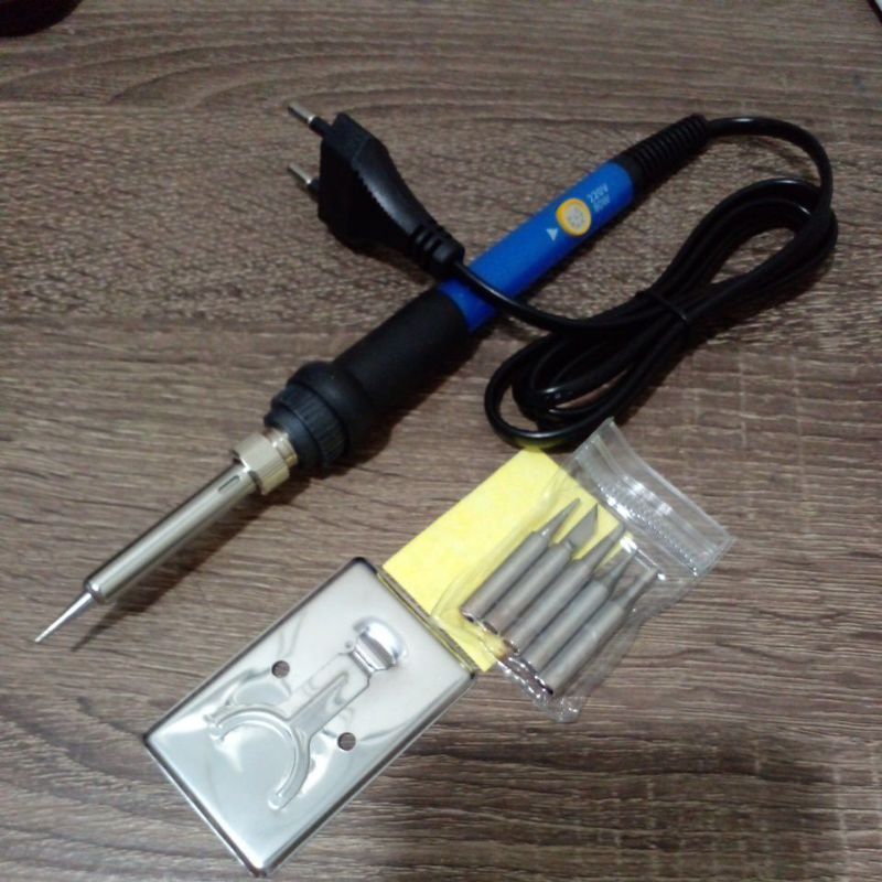 Solder iron 60 watt plus mata solder