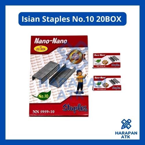 

ISIAN STAPLES NO.10 (20 BOX)