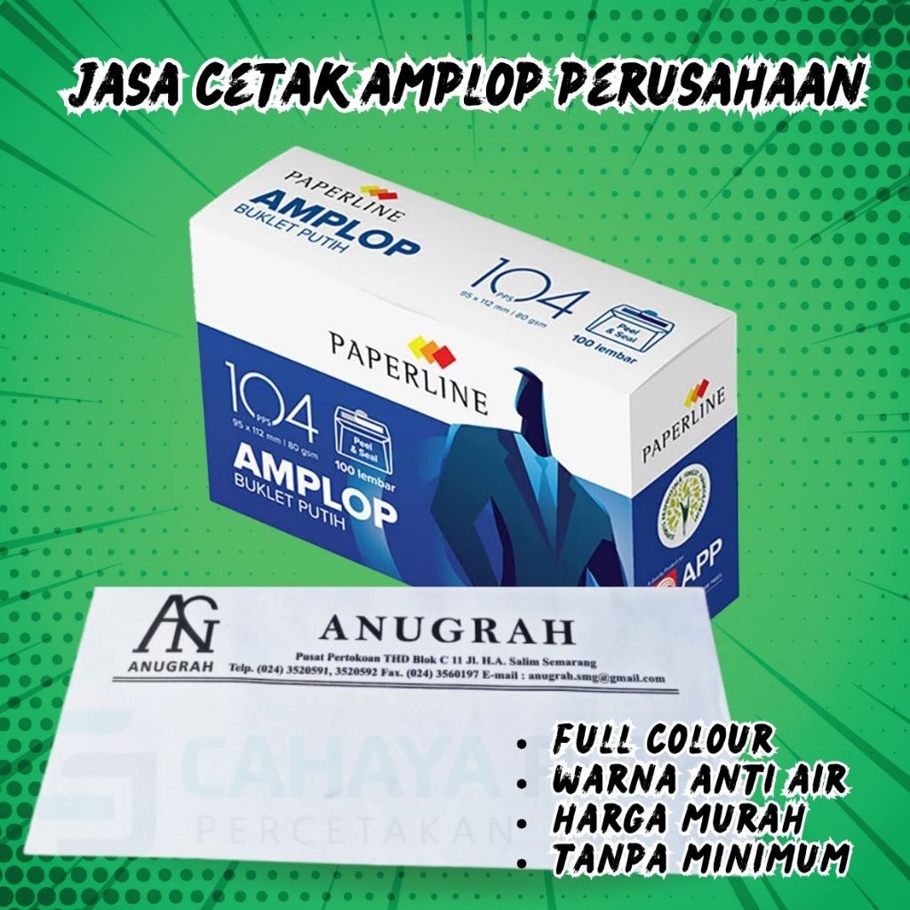 

Cetak Amplop 104PPS Kop Resmi Harga Grosir