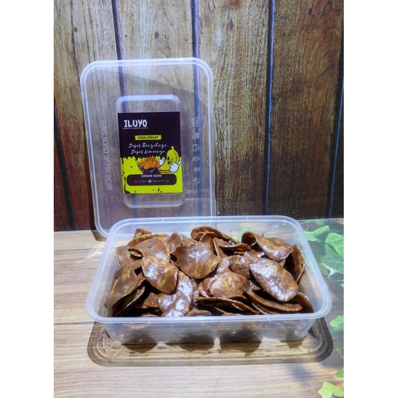 

Kripik Pisang Coklat Lumer Box 120 gram