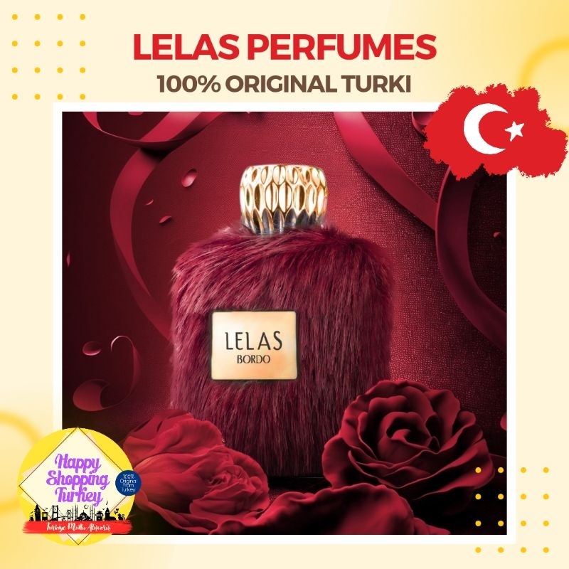 LELAS PARFUM TURKI / LELAS PERFUME / LELAS PARFUM SULTAN TURKI 100% ORIGINAL FROM TURKEY