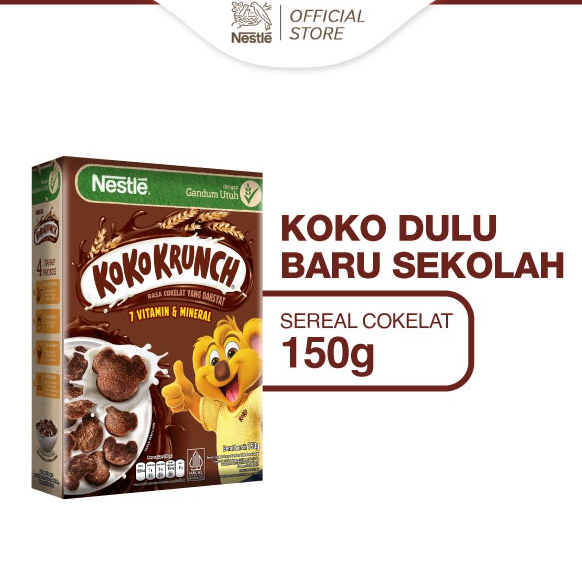 

Mall Nestle KOKO KRUNCH Sarapan Sereal Coklat 150 gr
