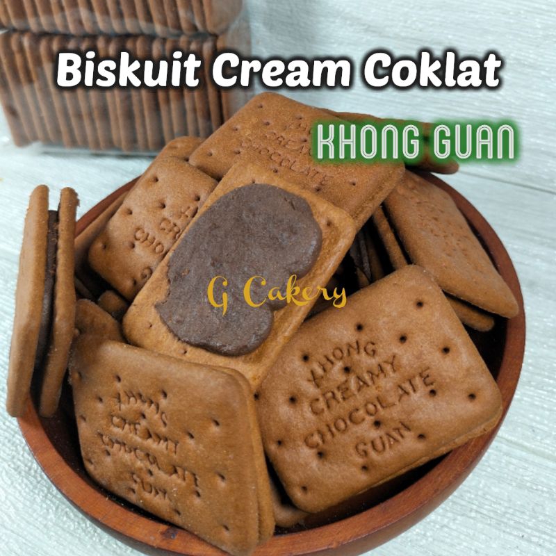 

Biskuit Cream Coklat/ Coklat Krim Khong Guan