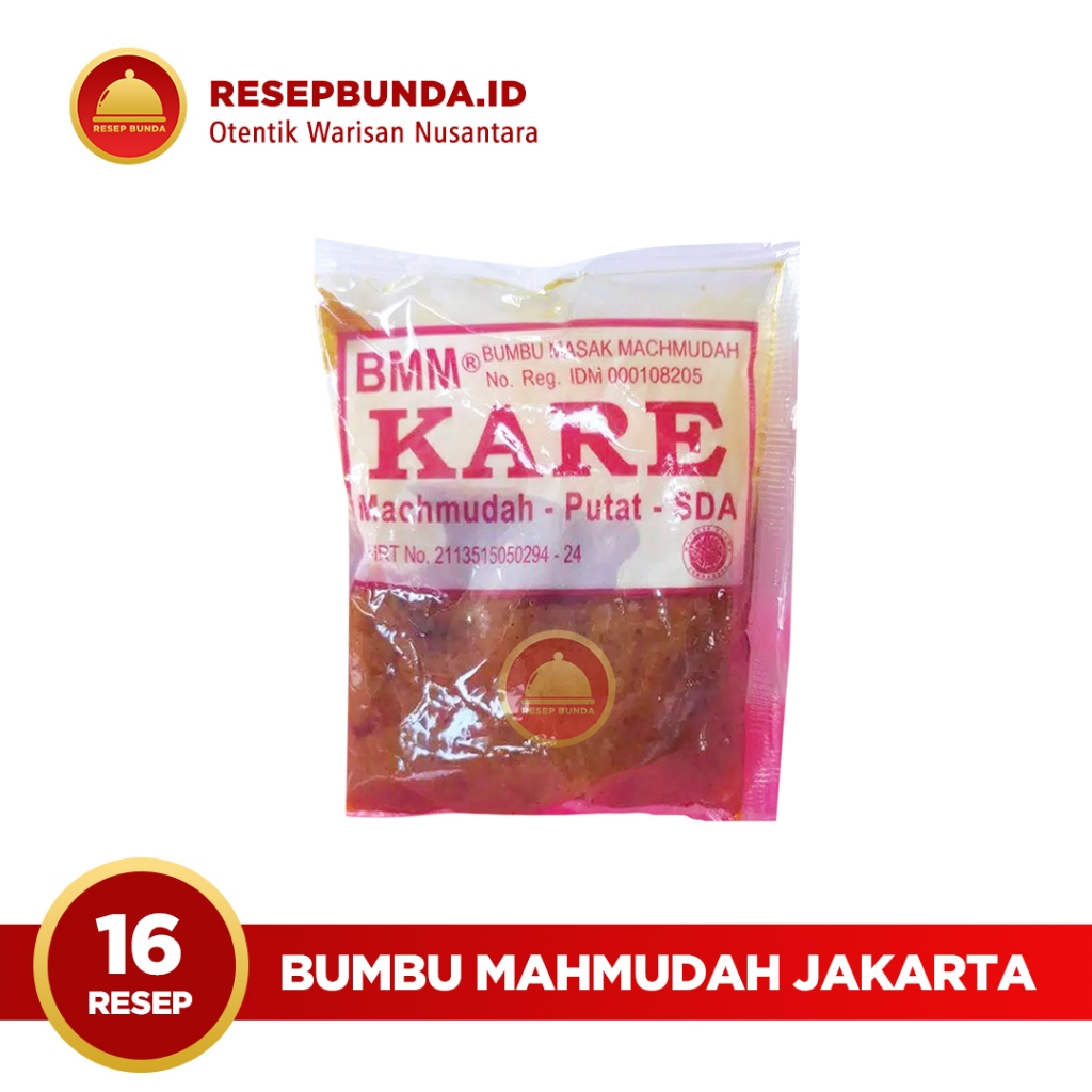 

(BUMBU KARE) Bumbu Machmudah Mahmudah BMM Sachet Asli Sidoarjo Bumbu Masak Instan Praktis Racik Rempah Dapur - 50 gr