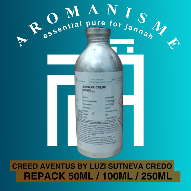 Bibit Parfum Searah Creed Aventus By Luzi Sutneva Credo Repack 50ml / 100ml