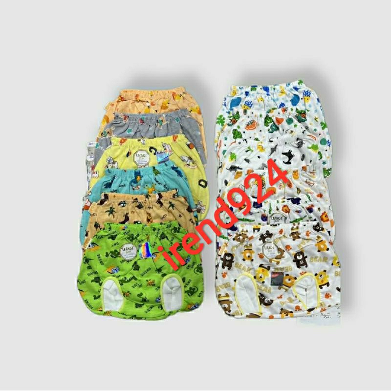 (6pcs)CELANA POP USAGI/CELANA KODOK BABY/CELANA BULAT USAGI FULL FRINT ORIGINAL