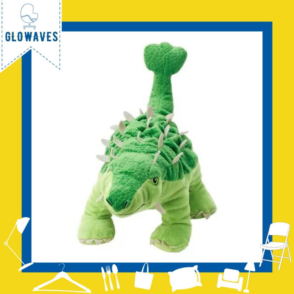 JATTELIK Boneka Dinosaurus / Boneka Dinosaur / Boneka Ankylosaurus / Mainan Boneka / Mainan Anak 37 