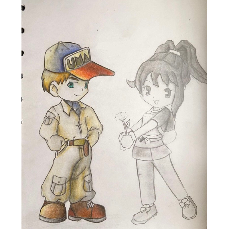 Jasa gambar Kartun/Karakter