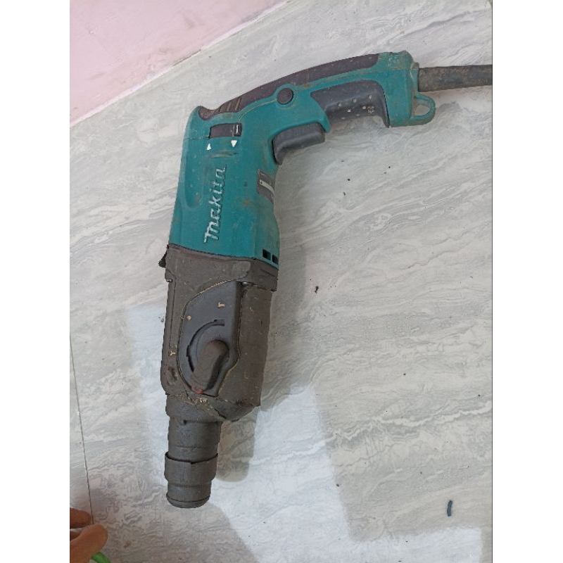 bordrill bor beton MAKITA 3 fungsi HR2470 kondisi bekas normal tanpa kendala